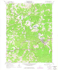 West Union 1961 topographic map preview