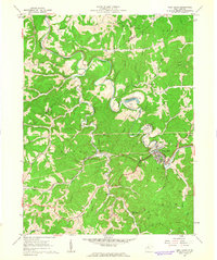 West Union 1961 topographic map preview