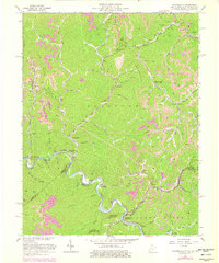 Wharncliffe 1963 topographic map thumbnail