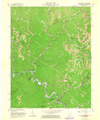 Wharncliffe 1963 topographic map thumbnail