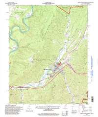 White Sulphur Springs 1995 topographic map thumbnail