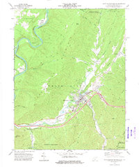 White Sulphur Springs 1972 topographic map thumbnail