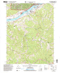 Willow Island 2002 topographic map thumbnail