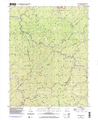 Wilsondale 1996 topographic map thumbnail