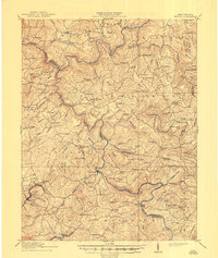 Winona 1916 topographic map thumbnail