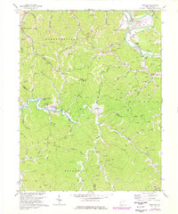 Winslow 1972 topographic map thumbnail