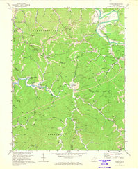 Winslow 1972 topographic map thumbnail