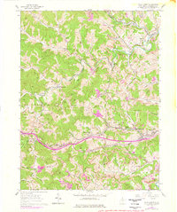 Wolf Summit 1960 topographic map thumbnail