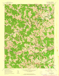 Wolf Summit 1960 topographic map thumbnail