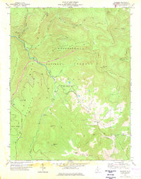 Woodrow 1977 topographic map thumbnail