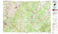 Morgantown topographic map thumbnail