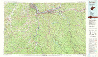 Huntington 1982 topographic map thumbnail