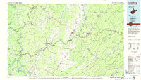 Lewisburg 1984 topographic map thumbnail