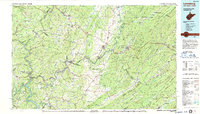 Lewisburg 1984 topographic map thumbnail