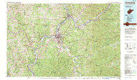 Parkersburg 1981 topographic map thumbnail