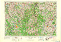 Clarksburg 1956 topographic map thumbnail