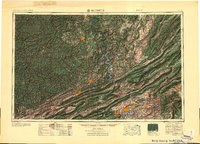 Bluefield 1955 topographic map thumbnail