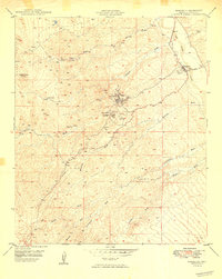 Mammoth 1949 topographic map thumbnail