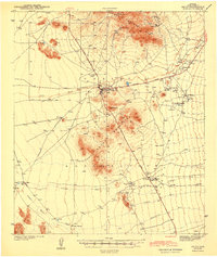 Sells 1943 topographic map thumbnail