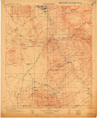 Winkelman 1913 topographic map thumbnail
