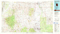 Fort Huachuca 1994 topographic map thumbnail