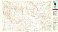 Little Horn Mountains 1988 topographic map thumbnail