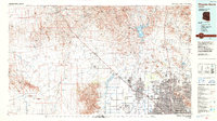 Phoenix North 1988 topographic map thumbnail