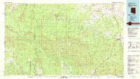 Show Low 1981 topographic map thumbnail