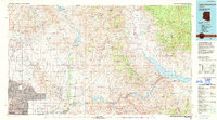 Theodore Roosevelt Lake 1994 topographic map thumbnail