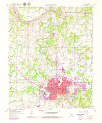 Ada 1958 topographic map thumbnail