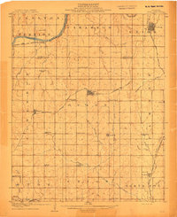 Agra topographic map thumbnail