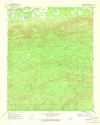 Albion SW 1971 topographic map thumbnail