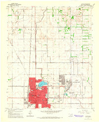 Altus 1964 topographic map thumbnail