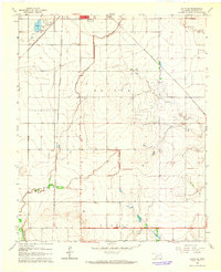 Altus SE 1963 topographic map thumbnail