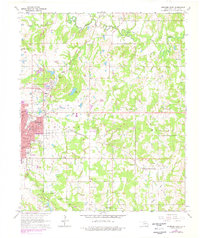 Ardmore East 1964 topographic map thumbnail