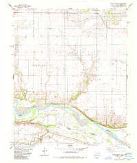 Augur Creek topographic map thumbnail