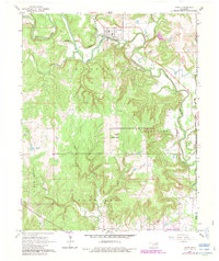 Avant 1966 topographic map thumbnail