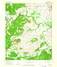 Avant SE 1963 topographic map thumbnail