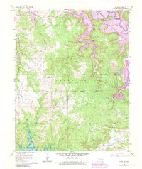 Avant SW 1966 topographic map thumbnail