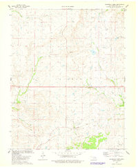 Baconrind Creek 1978 topographic map thumbnail