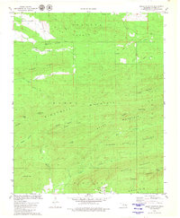 Baker Mountain 1979 topographic map thumbnail