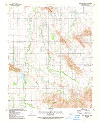 Bally Mountain 1991 topographic map thumbnail