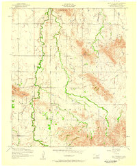 Bally Mountain 1956 topographic map thumbnail
