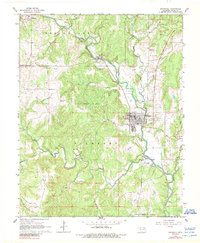 Barnsdall 1964 topographic map thumbnail