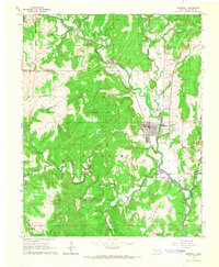 Barnsdall 1964 topographic map thumbnail
