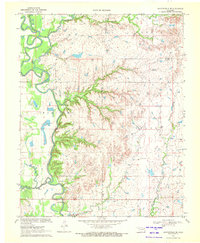 Bartlesville SE 1970 topographic map thumbnail