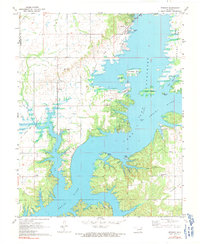 Bernice 1971 topographic map thumbnail