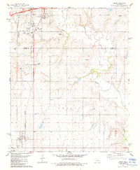 Bessie 1983 topographic map thumbnail
