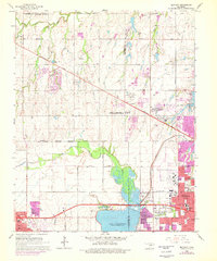 Bethany 1966 topographic map thumbnail