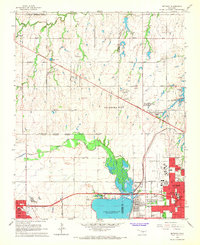 Bethany 1966 topographic map thumbnail